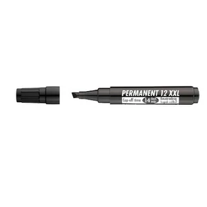 Marker permanent ICO 12 XXL 1-4 mm fekete 02
