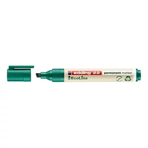 Edding 22 Ecoline vágott permanent marker zöld 04