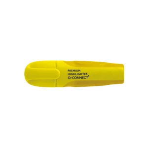 Szövegkiemelő Q-Connect Prémium sárga 06