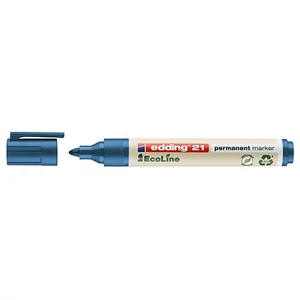 Edding 21 Ecoline kerek permanent marker kék 01