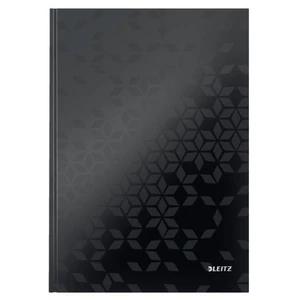 Beíró A/4 80 lap WOW Leitz lakkfényű fekete 02