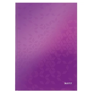 Beíró A/4 80 lap WOW Leitz lakkfényű lila 08