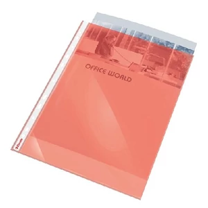 Genotherm A/4 lefűzhető színes 55 mikron 10 db/csom piros 03