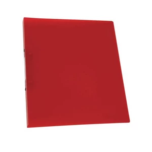 Gyűrűskönyv A4 2 gyűrűs 20 mm Standard PP Connect piros 03