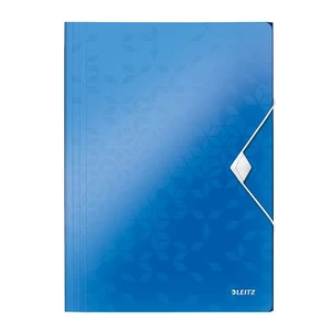 Iratgyűjtő gumis A/4 PP 30mm Coolbox kék 01