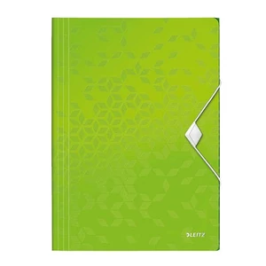 Iratgyűjtő gumis A/4 PP 30mm Coolbox zöld 04