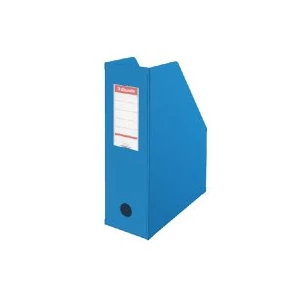 Iratpapucs PVC Esselte összehajtható 100mm kék 01