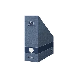 Iratpapucs karton HERLITZ Montana összehajtható 110mm kék 01