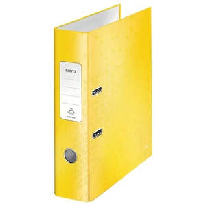 Iratrendező A/4 8cm Leitz WOW 180 100500 sárga 06