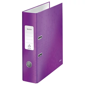 Iratrendező A/4 8cm Leitz WOW 180 100500 lila 08
