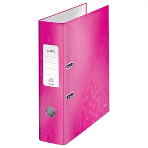 Iratrendező A/4 8cm Leitz WOW 180 100500 rózsa 10