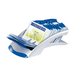 Névjegytartó Visifix Desk 2413 Durable 200db-os ezüst 39