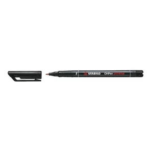 OHP marker Stabilo F 842 fekete 02
