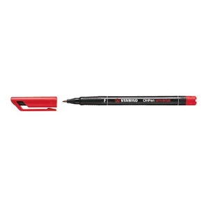 OHP marker Stabilo F 842 piros 03