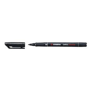 OHP marker Stabilo M 843 fekete 02