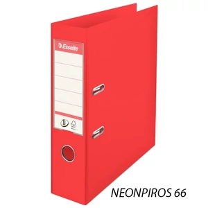 Iratrendező ESSELTE Standard A4 7,5 cm 66 Neonpiros E624068