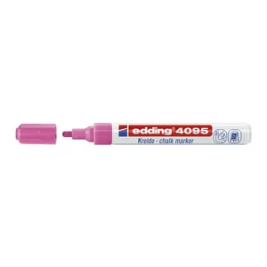 Üvegreíró krétamarker Edding 4095 vékony neonpink 33