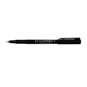 Tűfilc Q-Connect 0,4mm fekete 02