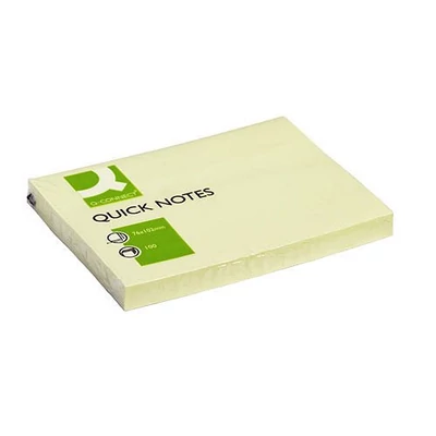 Öntapadós jegyzettömb 76x102mm Q-CONNECT KF01410