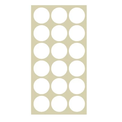 Címke öntapadó 30mm kör