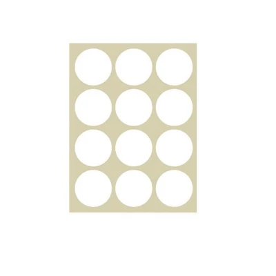 Címke öntapadó 40mm kör