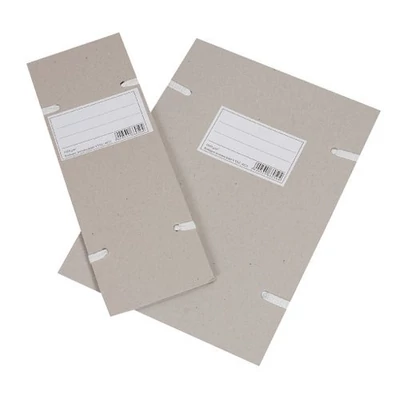 Szalagos irományfedél natur A/4 850g