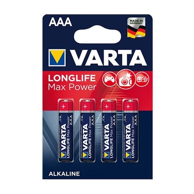 Elem mikro LR3 1,5V 4db Varta Max-Tech alkáli