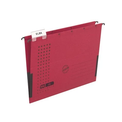Függőmappa oldalvédelemmel Elba A/4 piros 03