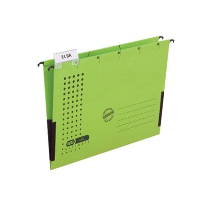 Függőmappa oldalvédelemmel Elba A/4 zöld 04