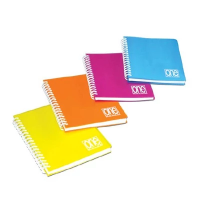 Spirálfüzet A/4 80lap 80g One Color PP borítóval