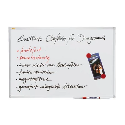 Fehértábla 100x200cm SC2204 / ECO4C zománcozott Franken