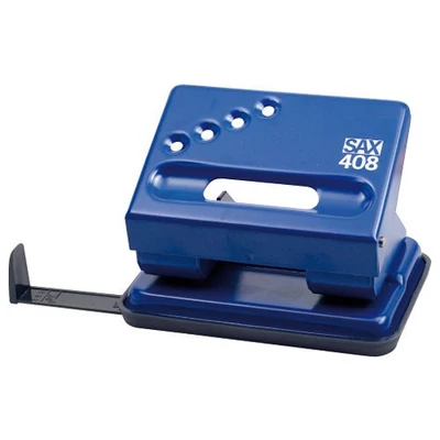Lyukasztó Sax 408 30lap kék 01