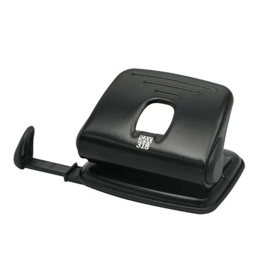 Lyukasztó Sax 318 15lap fekete 02