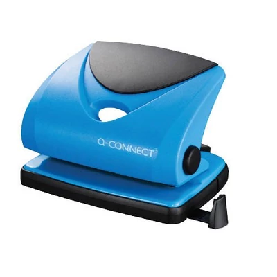 Lyukasztó Q-Connect Medium duty 9104 20lap kék 01