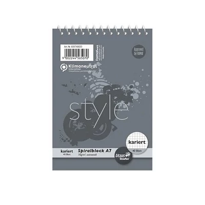 Jegyzettömb A/7 spirál Ursus