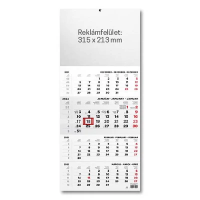 Speditőrnaptár, 1 tömbös 4 havi  T079