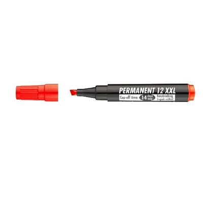 Marker permanent ICO 12 XXL 1-4 mm piros 03