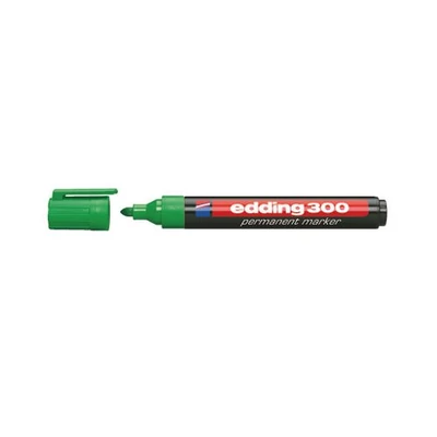 Edding 300 kerek permanent marker zöld 04