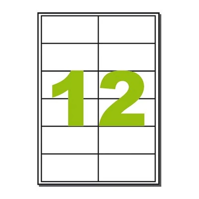 Etikett LCJ103 97x42,3mm 100ív Label