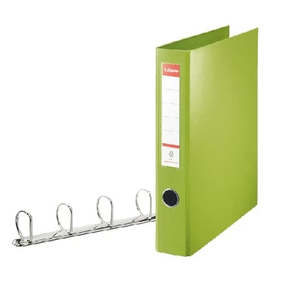 Gyűrűskönyv A4 4 gyűrűs 60 mm ESSELTE JUMBO zöld 04