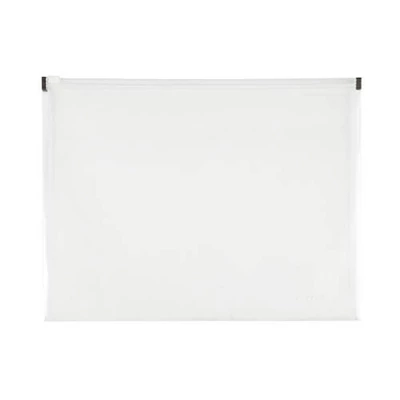 Iratgyűjtő tasak A/4 zipp Q-CONNECT átlátszó 30