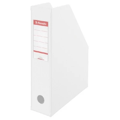 Iratpapucs PVC Esselte összehajtható 70mm fehér 05