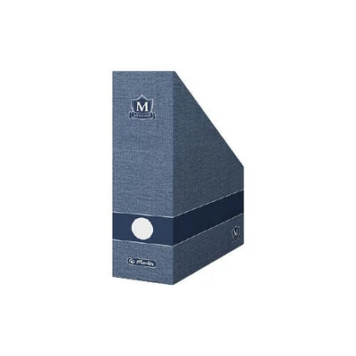 Iratpapucs karton HERLITZ Montana összehajtható 110mm kék 01