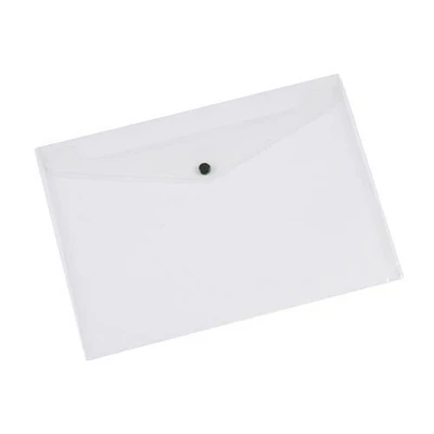 Irattasak A3 fekvő patentzáras Q-Connect átlátszó 30