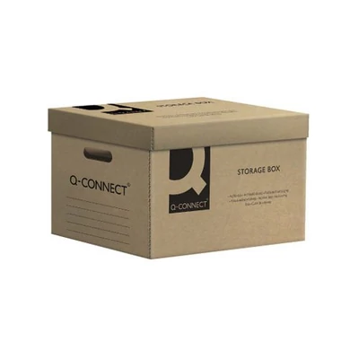 Archiváló konténer + tető Q-Connect natúr