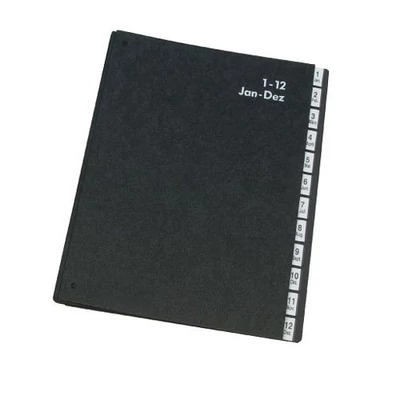 Előrendező 1-12 fekete KF04562