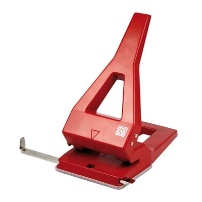 Lyukasztó Sax 608 65lap piros 03