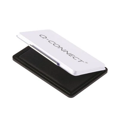 Bélyegzőpárna Q-Connect, 70x110mm fekete 02
