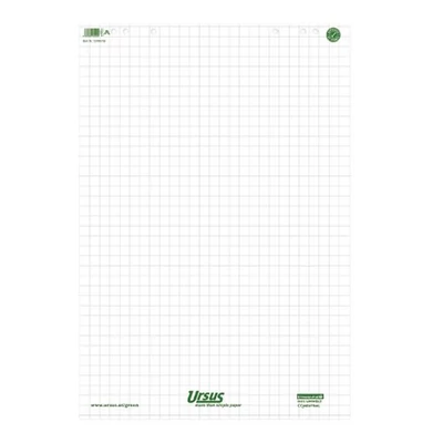 Flipchart papír 68x99cm 20lap/tömb újrahasznosított