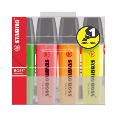 Stabilo Boss 70/4 szövegkiemelő klt. 4db-os